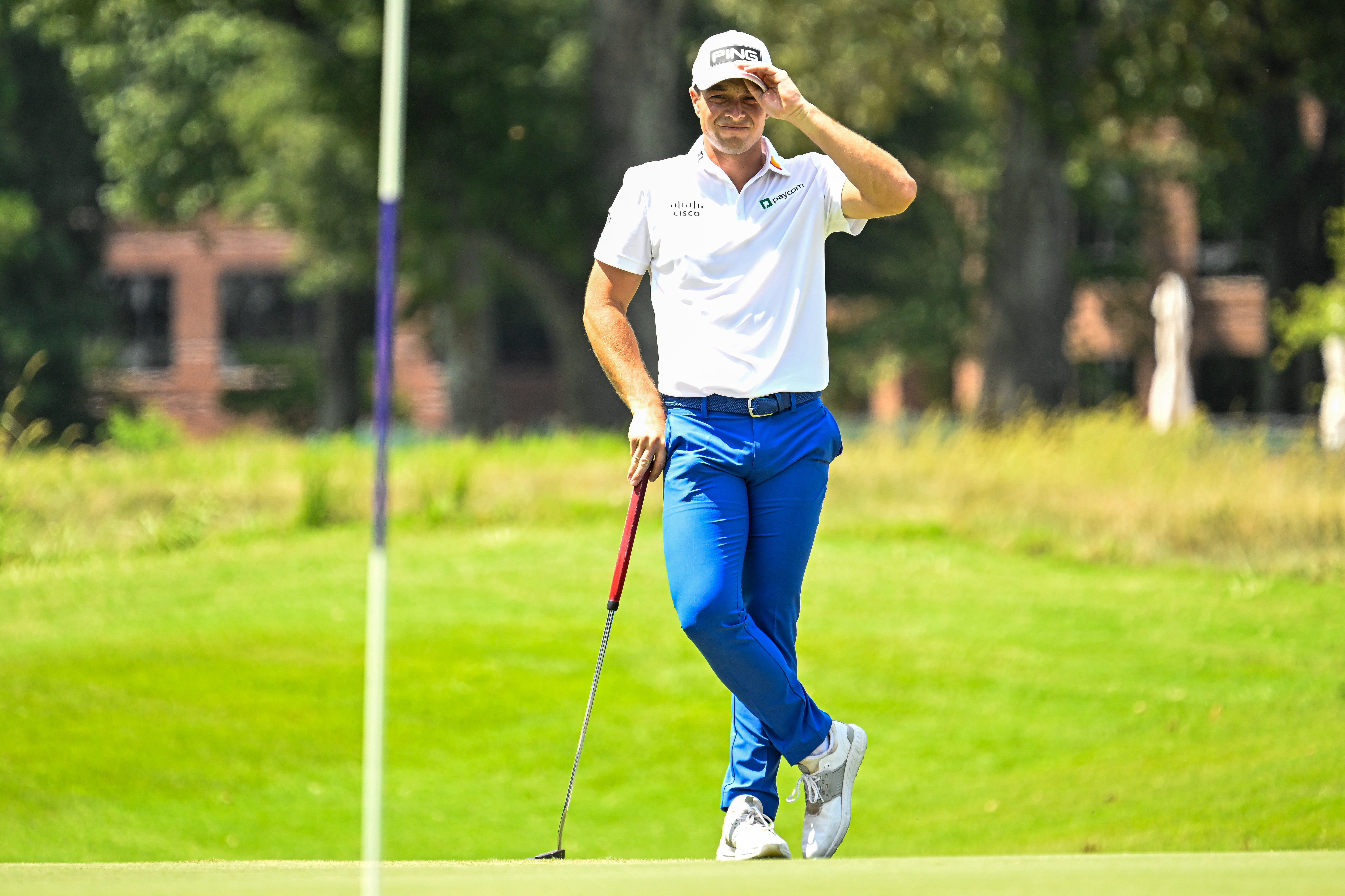 Viktor Hovland at the FedEx St. Jude Championship (Photo via IMAGN)