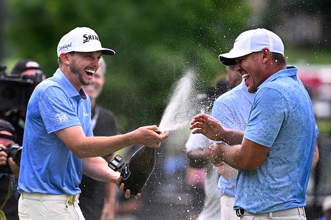 “We'll do something in Chicago” – Talor Gooch says Smash GC is postponing LIV Golf Greenbrier celebrations after Brooks Koepka’s champagne shower