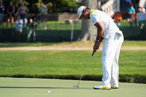 Hideki Matsuyama came in as a non-favorite to win (Imagn)