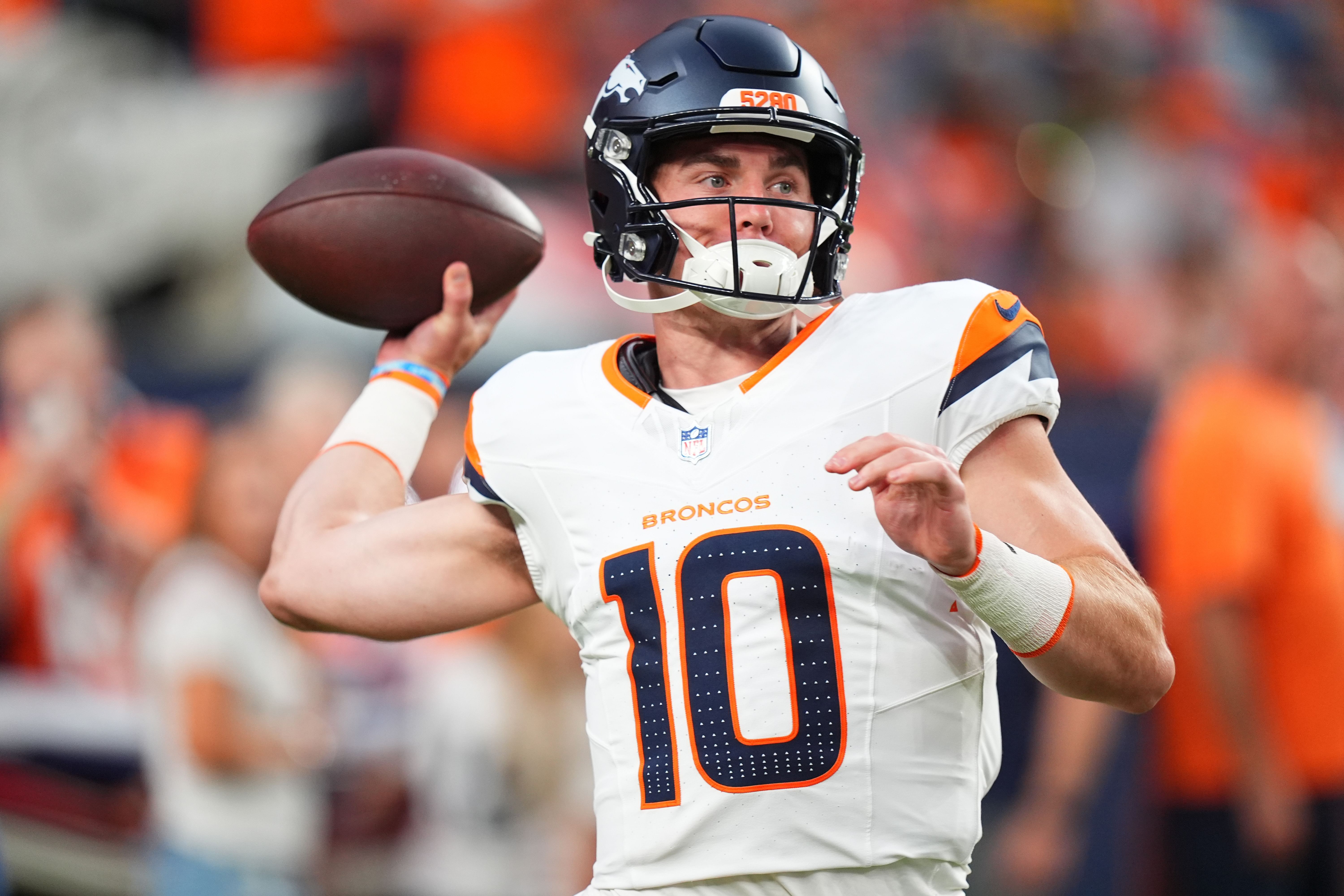 Denver Broncos QB Bo Nix (Source: Imagn)