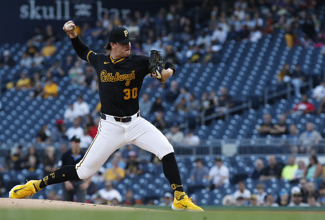 "Purr" - Paul Skenes' girlfriend Olivia Dunne celebrates Pirates rookie's dominant nine strikeout outing against Reds