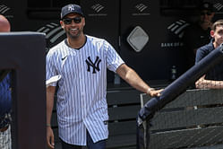 "Aaron Boone doesn't want you to say it" - Derek Jeter gets playfully called out for saying it's 'ridiculous' to keep pitching to Aaron Judge