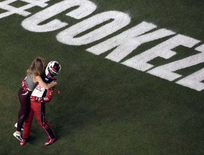 In Photos: Jenna Petty gives a peek into dinner celebration for fiancé Harrison Burton’s Daytona win