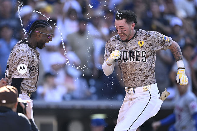 "He's that guy" - Jurickson Profar hails Jackson Merrill's walk-off heroics amid intense ROY battle with Paul Skenes