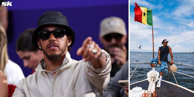 "You can't even imagine the horrors": Lewis Hamilton shares images of his trip to Senegal during the F1 summer break