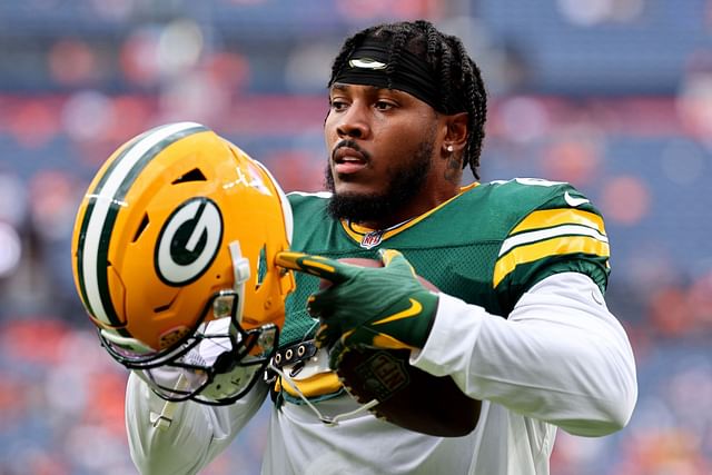 Josh Jacobs during Green Bay Packers v Denver Broncos - Source: Getty