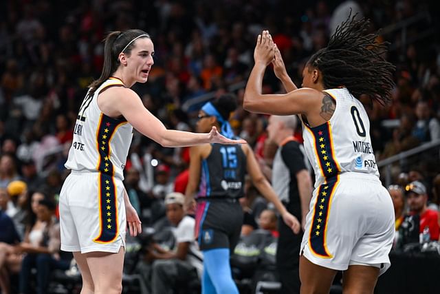 Caitlin Clark heaps immense praise on Kelsey Mitchell and talks on-court  chemistry with Fever guard: "I feel very lucky and fortunate"