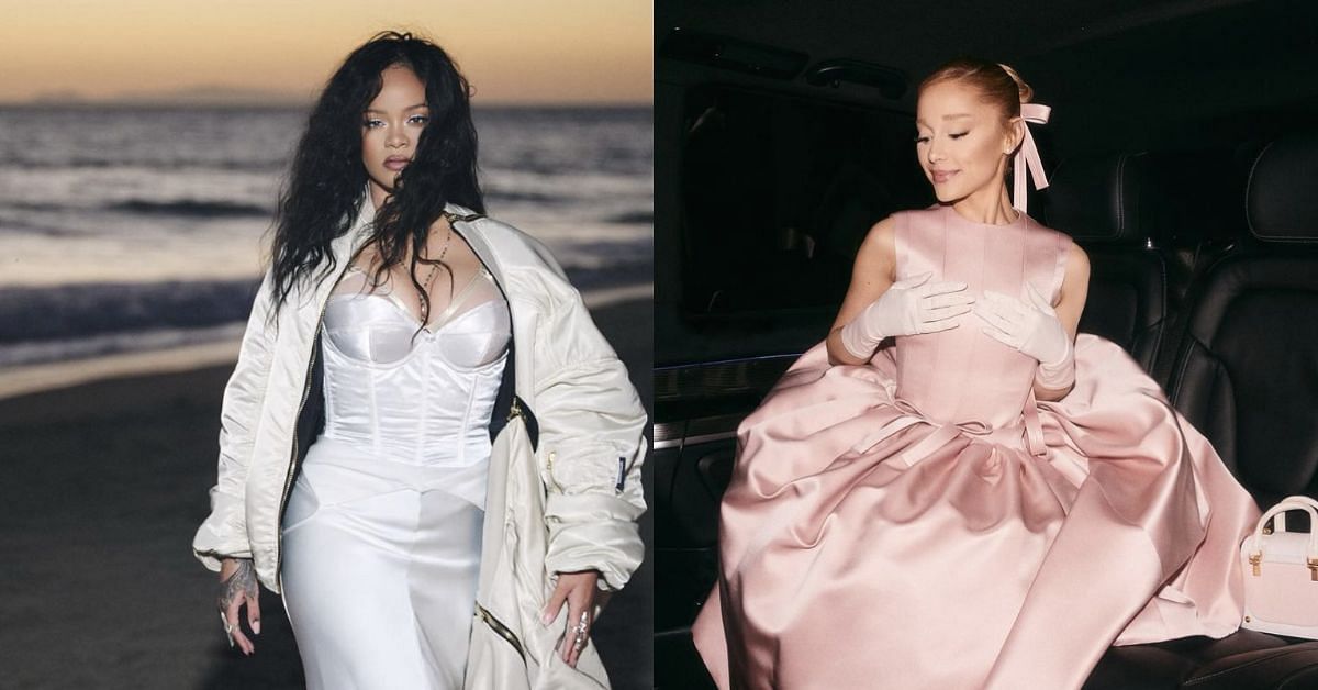 Rihanna - left, Ariana Grande - right (Images via Instagram/@badgalriri, @arianagrande)