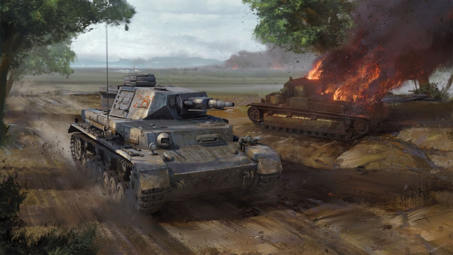 There are 10 nations for you to choose from in War Thunder (Image via Gaijin Entertainment)