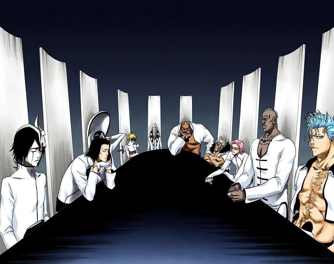 Bleach and the answer to the question &quot;Who is the weakest Espada?&quot; (Image via Shueisha).