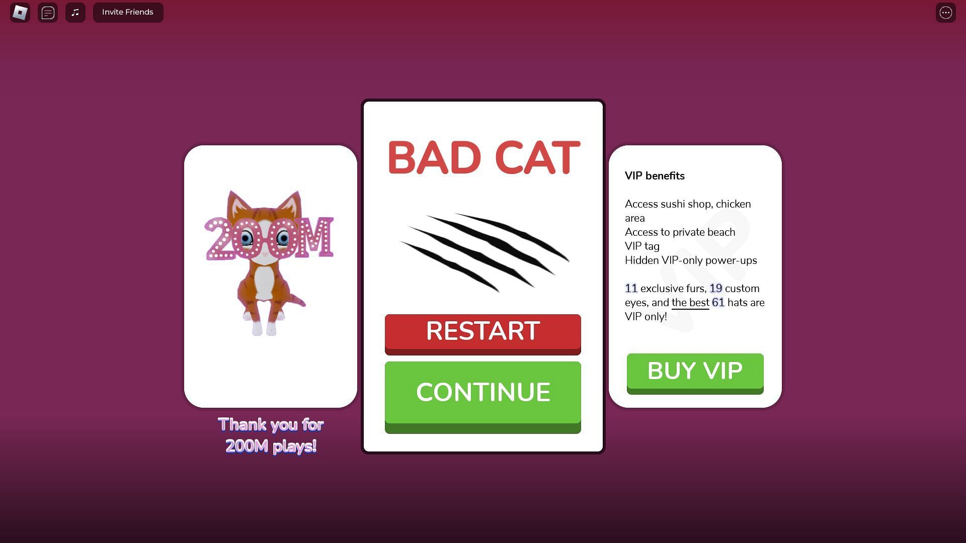 Roblox Bad Cat