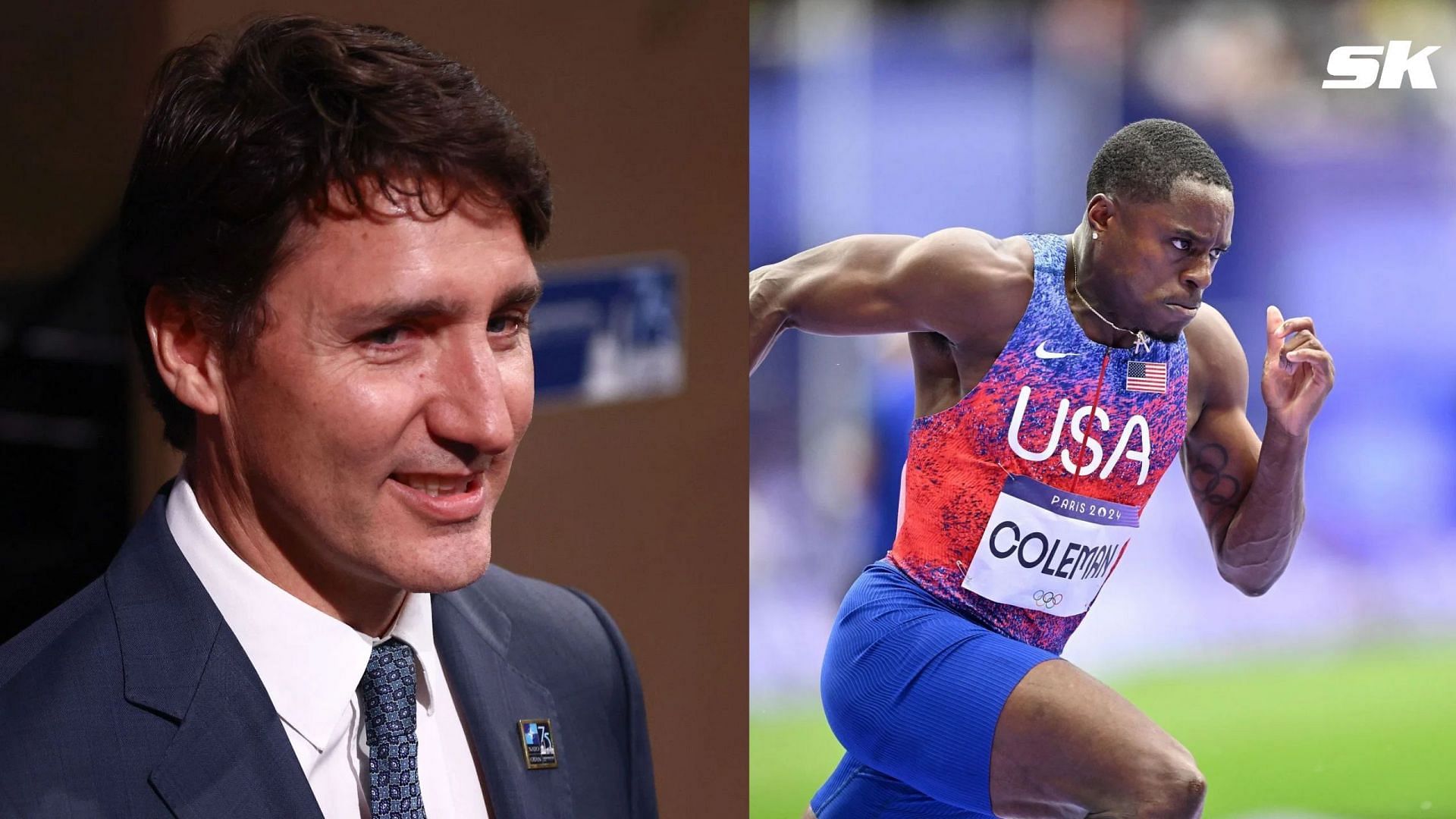 Justin Trudeau takes a subtle dig at Team USA 4X100m relay team