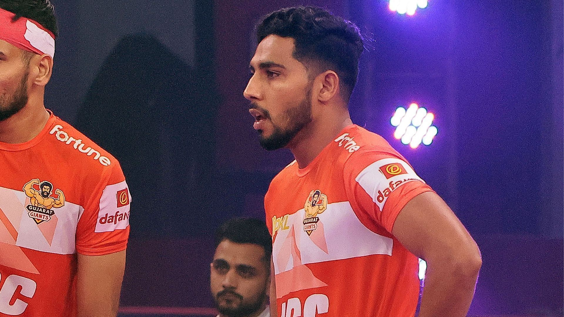 Deepak was impressive for the Gujarat Giants in season 10 (Image Via: PKL)