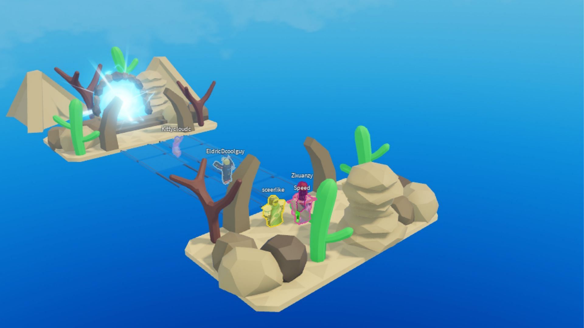 Play mini-games in Play for UGC (Image via Roblox)