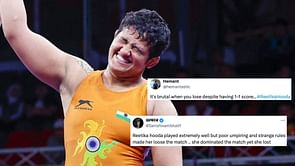 "Strange rules made her lose the match" - Fans fume as Reetika Hooda loses wrestling QF despite a 1-1 tie at Paris Olympics 2024