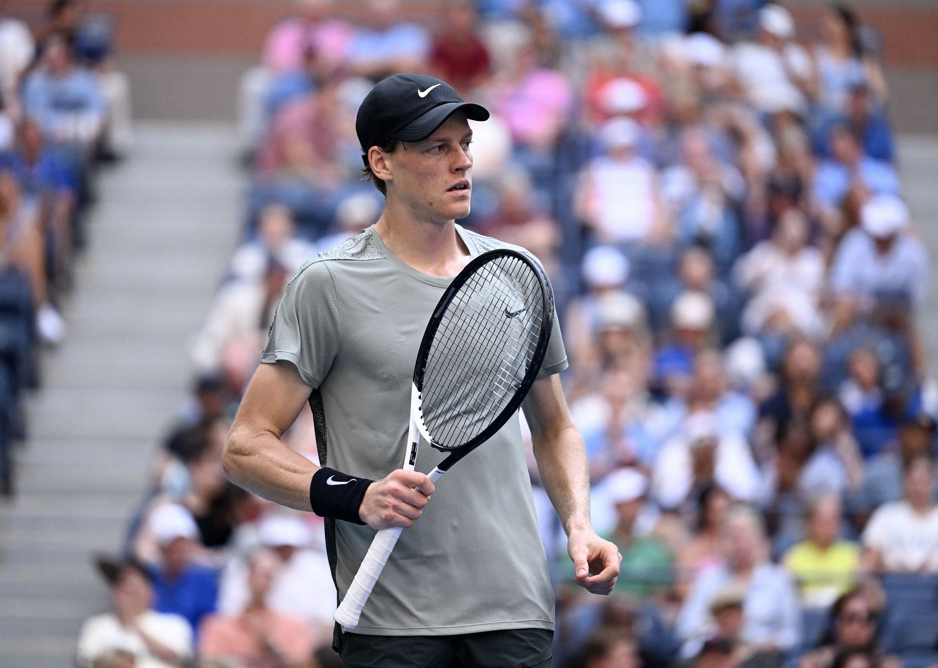 Jannik Sinner at US Open 2024 (Source: Getty)