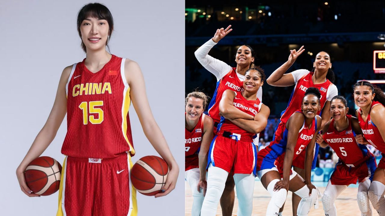 China vs Puerto Rico Paris Olympics women