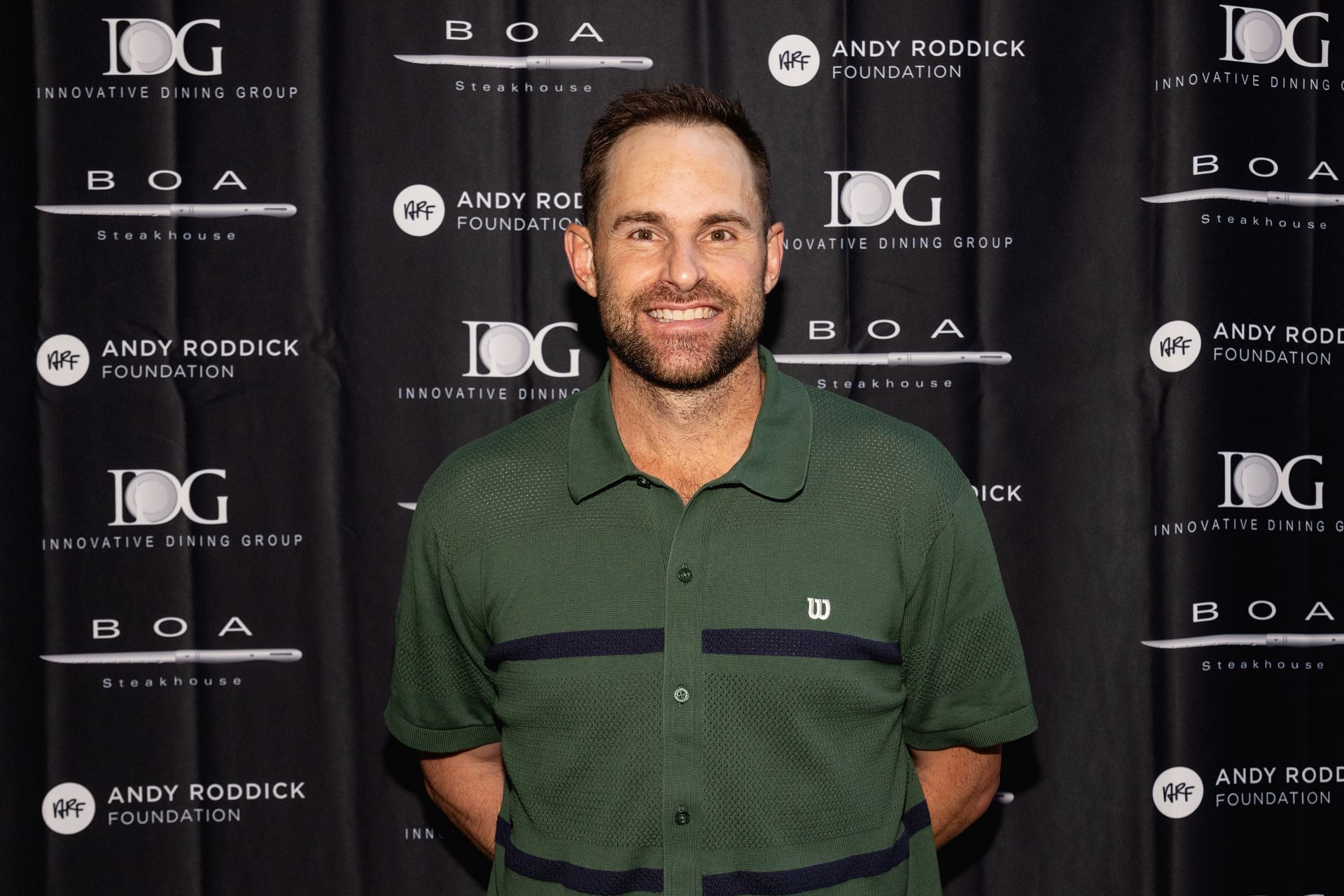 Andy Roddick at an Andy Roddick Foundation event - (Image: Getty)