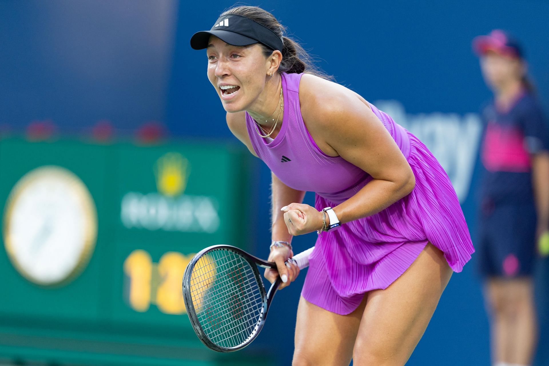 Pegula in action at the Canadian Open (Source: Getty)