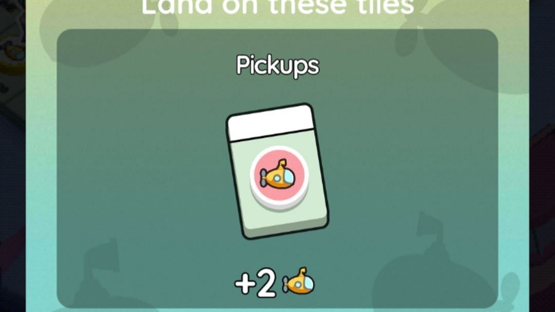 Land on tiles that feature the tokens to earn points for this event (Image via Scopely)