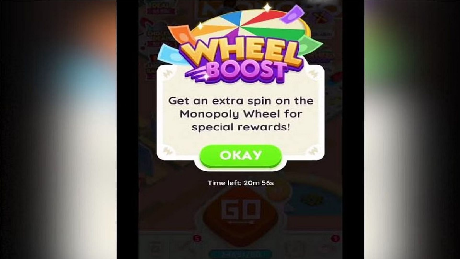 Wheel Boost opens the Monopoly Go daily event schedule for today (Image via Scopely)