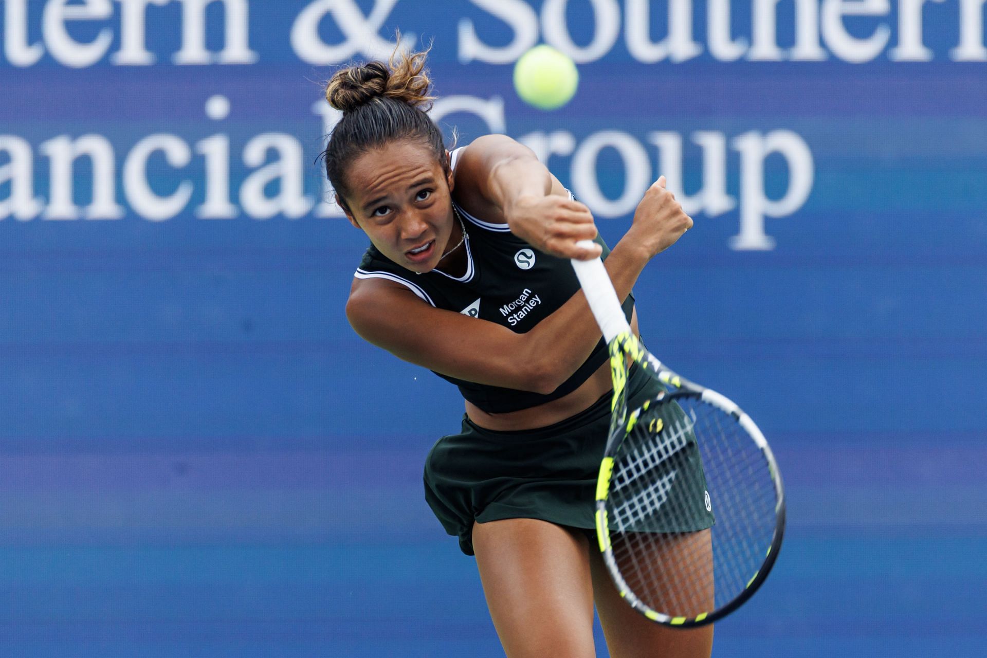 Leylah Fernandez at the Cincinnati Open