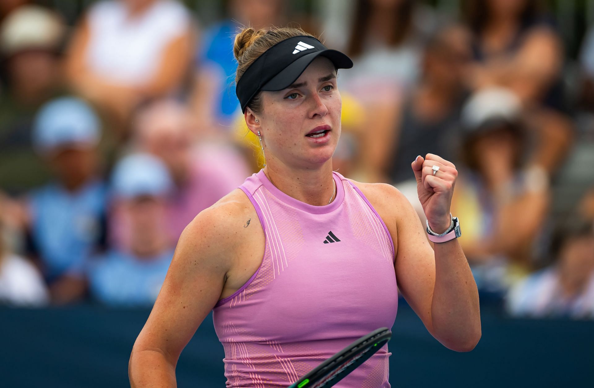 Elina Svitolina at the Cincinnati Open (Image via Getty)