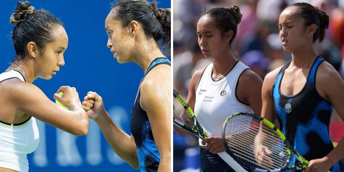 Leylah Fernandez and Bianca Fernandez are into the semifinals of the Canadian Open (Image source: GETTY)