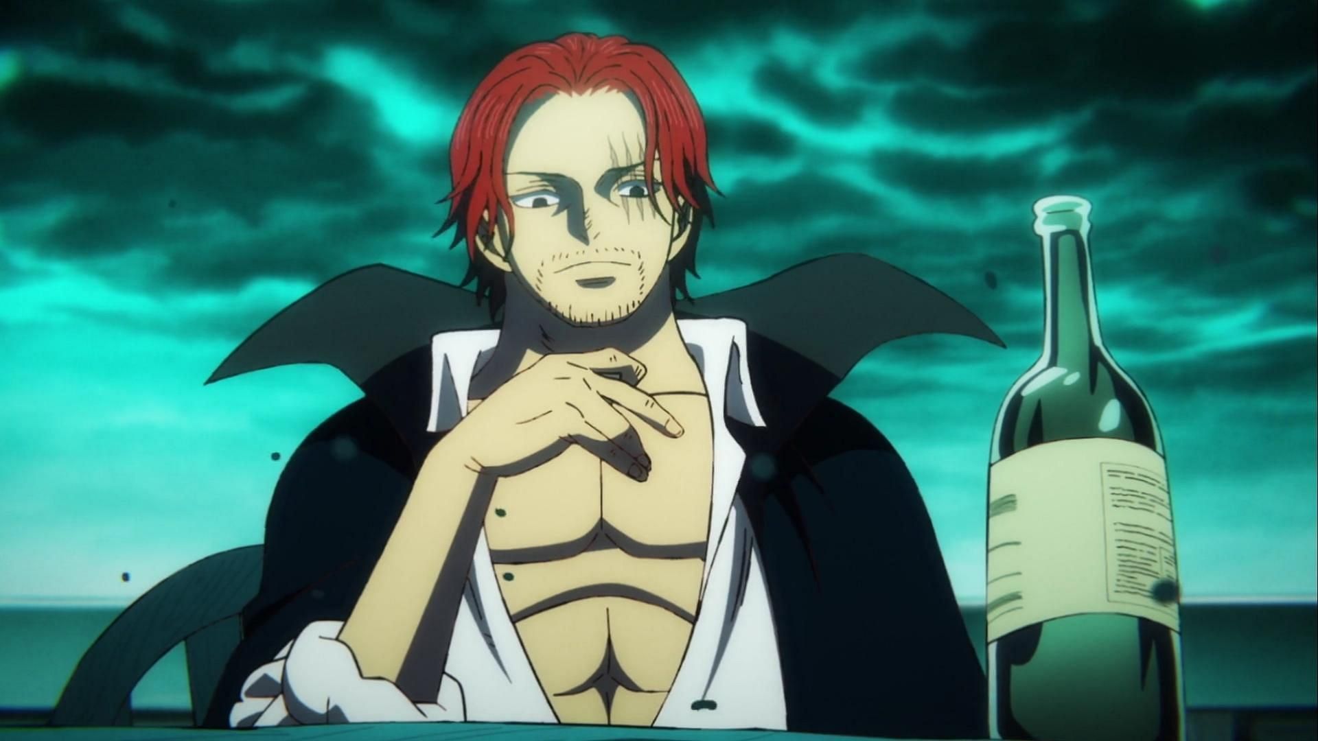 Shanks recently revealed his intention to claim the One Piece (Image via Toei Animation)