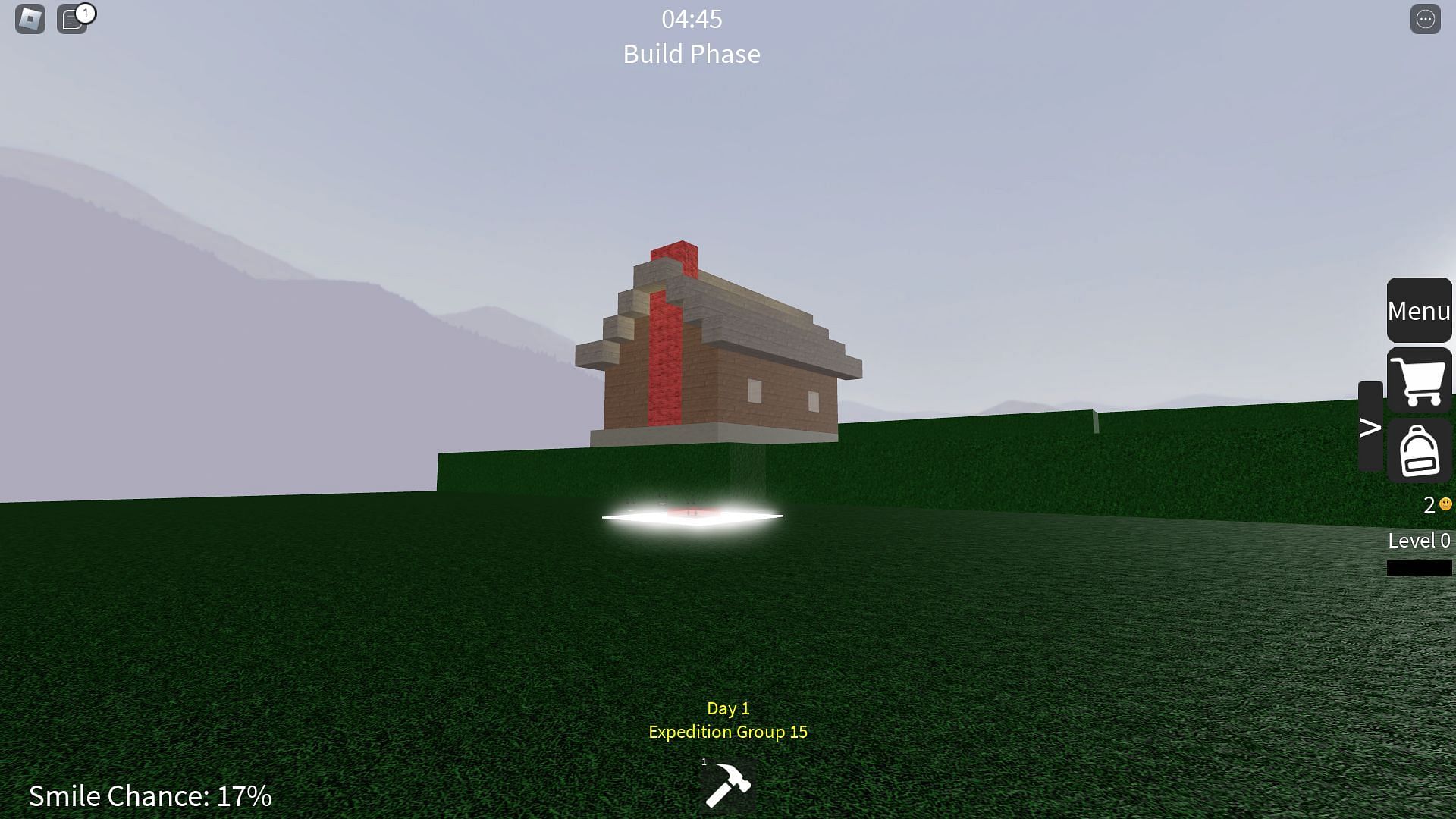 Build and Survive mode (Image via Roblox)