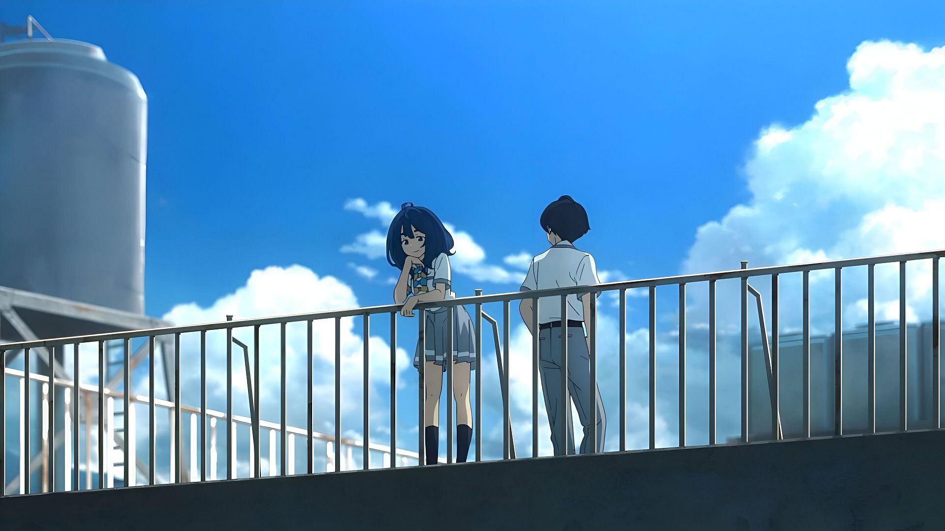 Kazuhiko Nukumiu and Anna Yanami as seen in the anime (Image via A-1 Pictures)