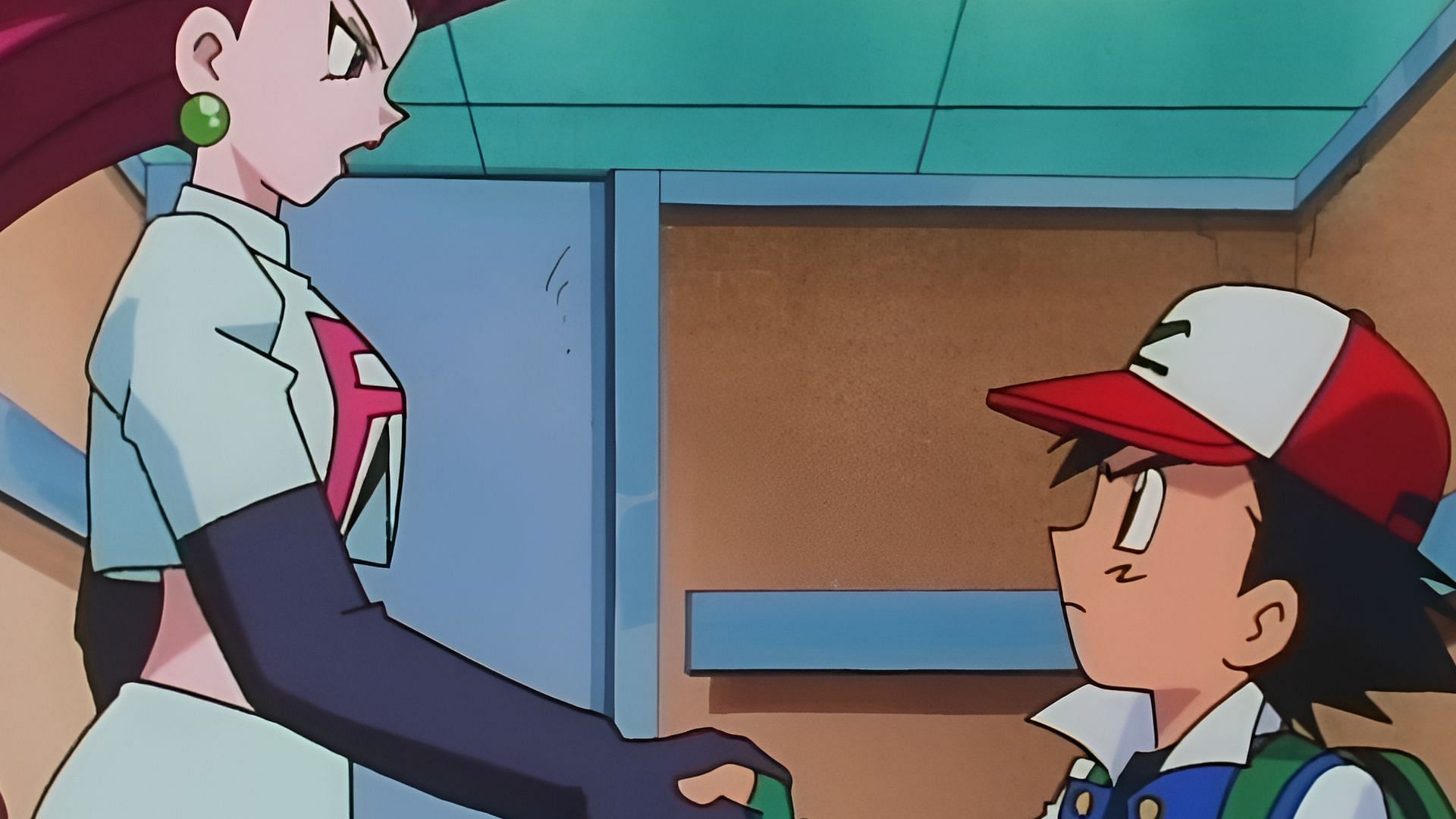 The first of a few truces was struck between the Team Rocket trio and Ash in this episode (Image via The Pokemon Company)