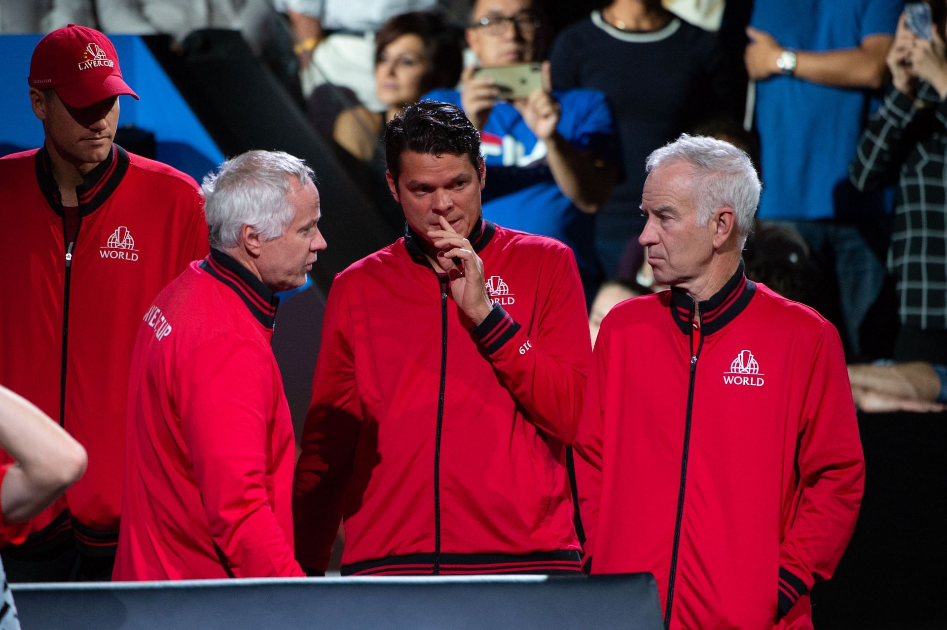 John and Patrick McEnroe at the 2019 Laver Cup (Image via Getty)