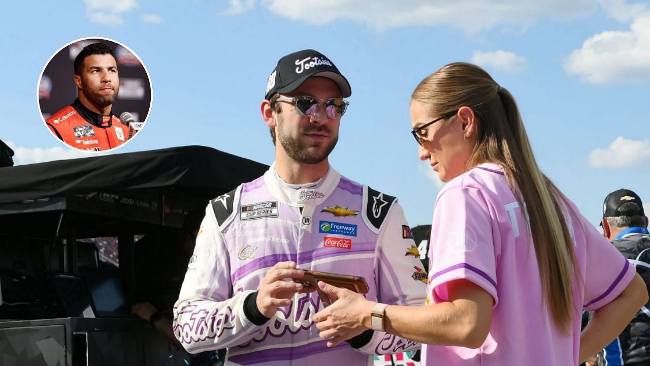 Newly married Danial Suarez and wife Julia Piquet  shares insight on Bubba Wallace