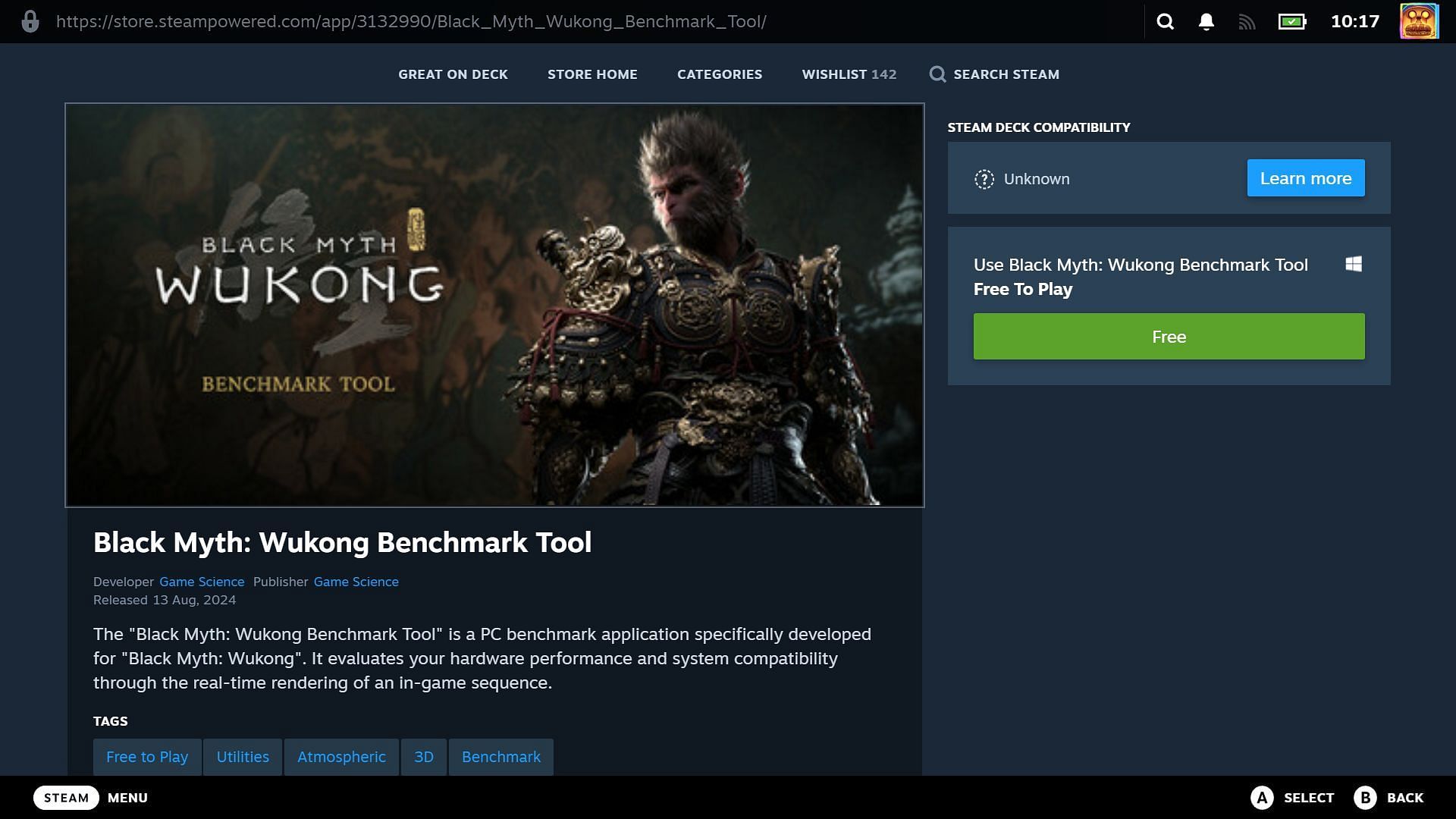 Go to the Steam client to download the tool (Image via Steam)