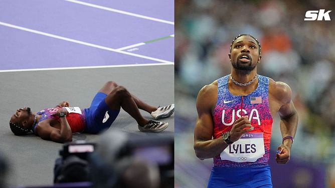 "Breathing machines, hospital visits, late nights" - Noah Lyles opens up on struggles of growing up with asthma as an athlete