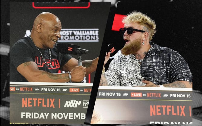 Mike Tyson lashes out at naysayers condemning Jake Paul fight because of age gap: "This is all about jealousy"