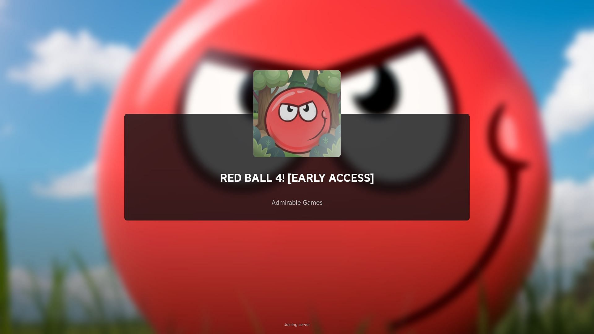 Roblox Red Ball 4