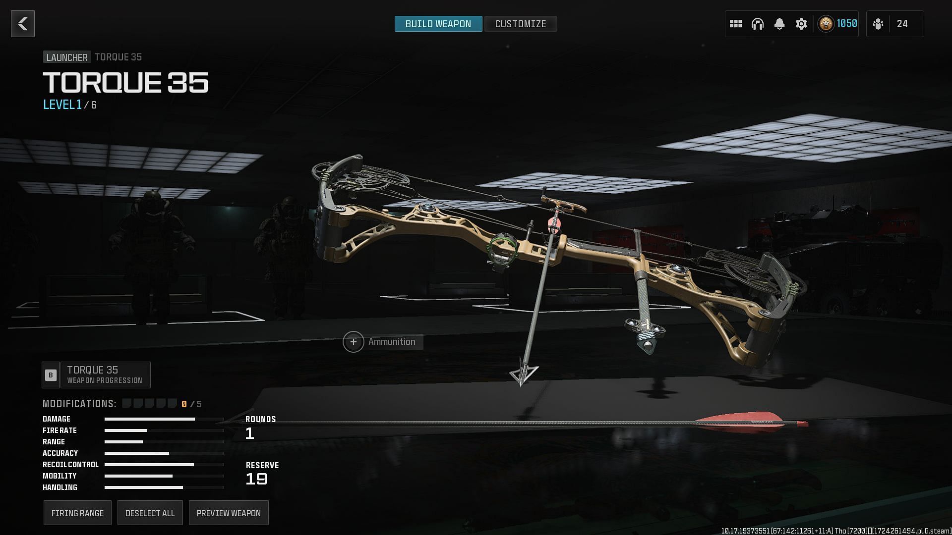 Torque 35 weapon in WZ and MW3 (Image via Activision)