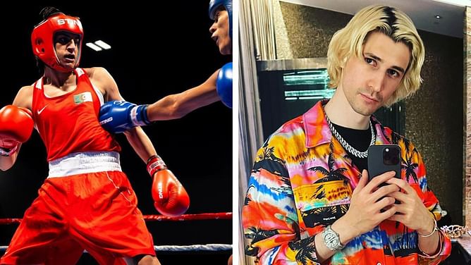 "I believe that they make other competitors unsafe": xQc says Olympian Imane Khelif should not participate in female boxing category
