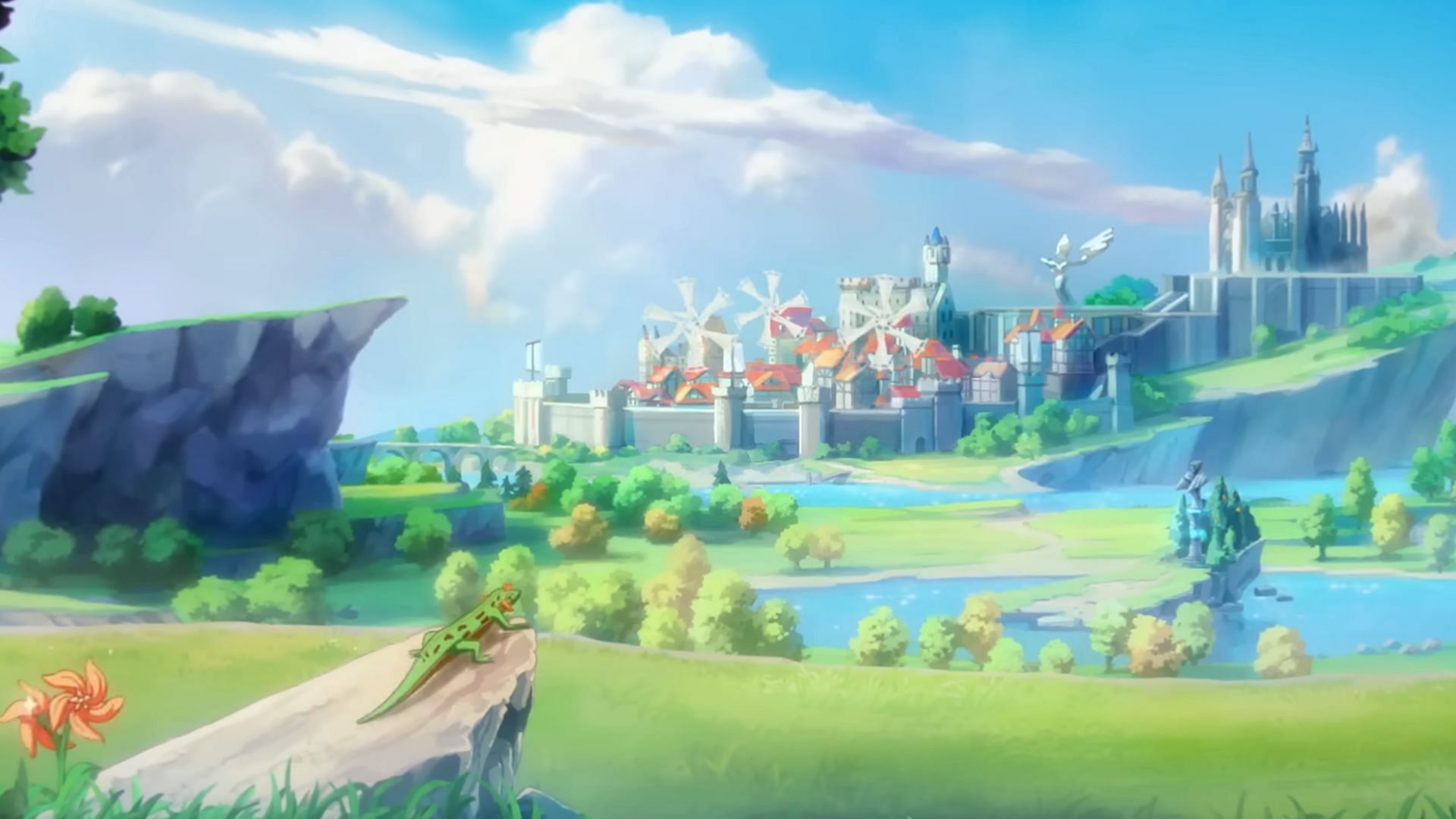 Mondstadt is the first featured region (Image via HoYoverse)