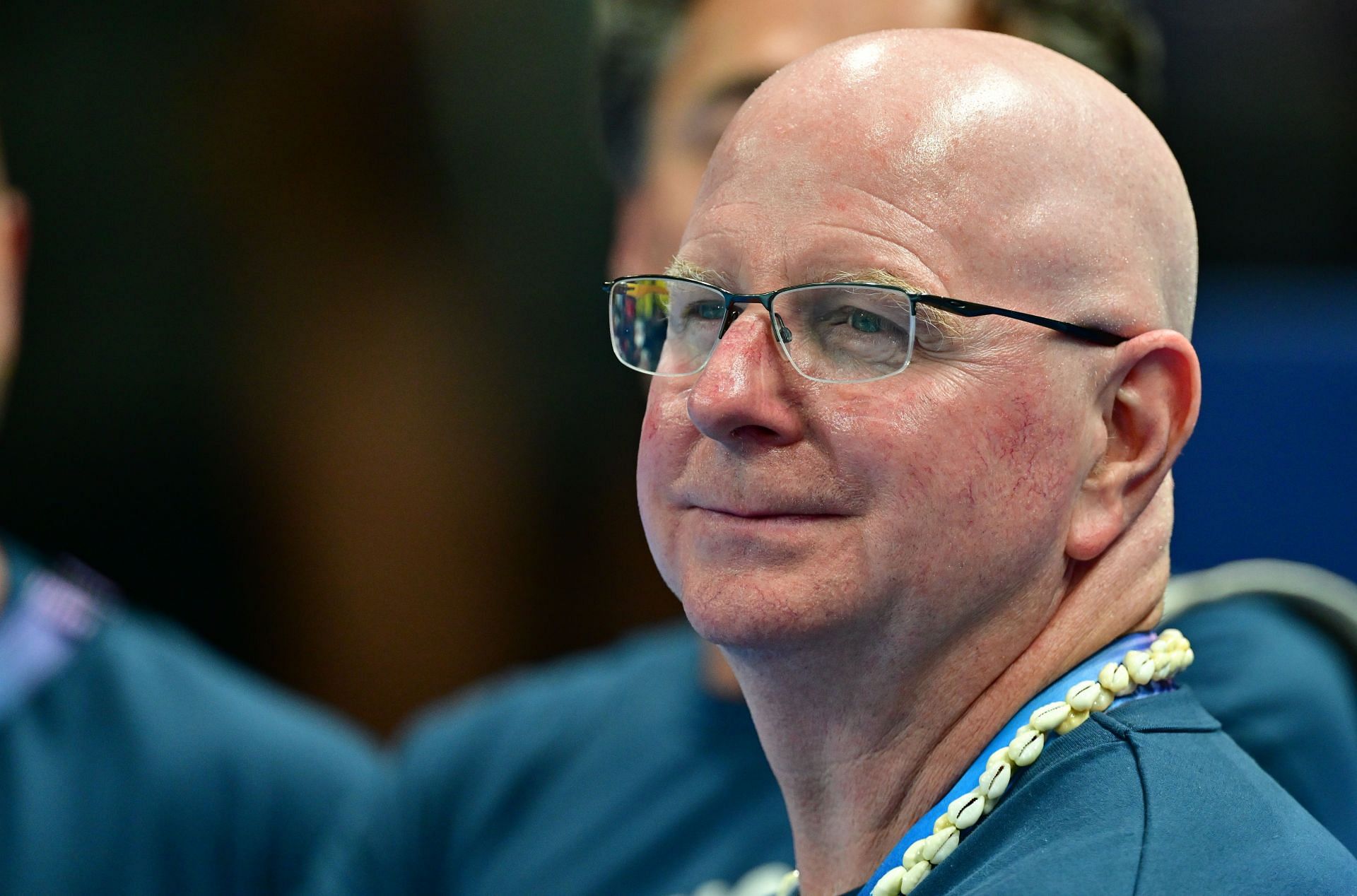 Bob Bowman watching Leon Marchand in action at Paris Olympics [Image for Representational Purposes] [Image Source: Getty]