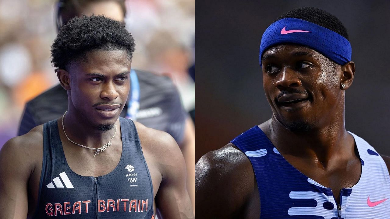 Jeremiah Azu and Aaron Brown (Images via: Getty)