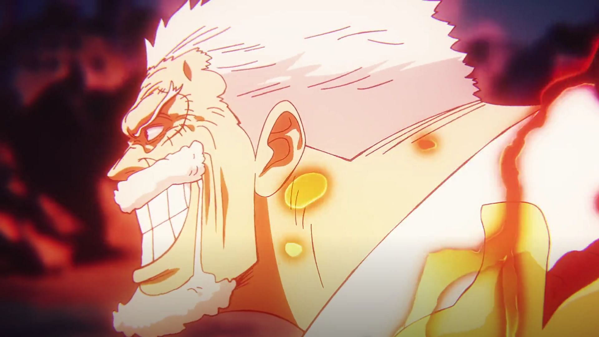 Garp as seen in the One Piece episode 1115 (Image via Toei)