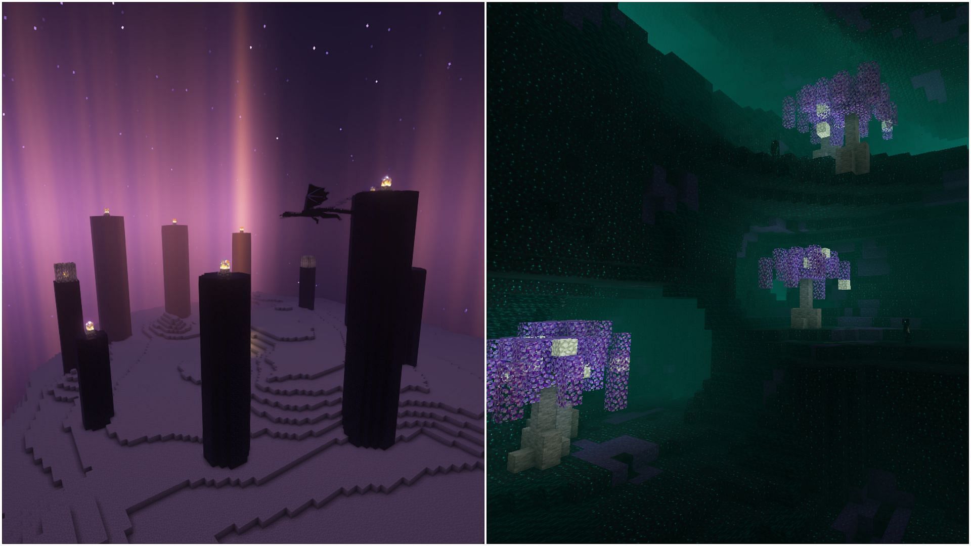 Both End update and new dimension would drastically improve Minecraft