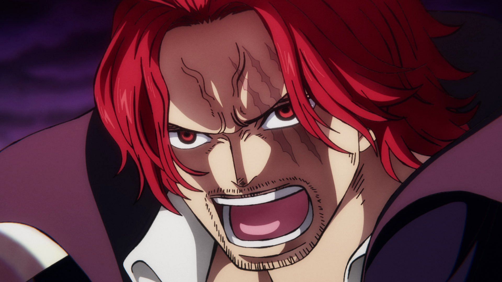 &quot;Red Hair&quot; Shanks (Image via Toei Animation)