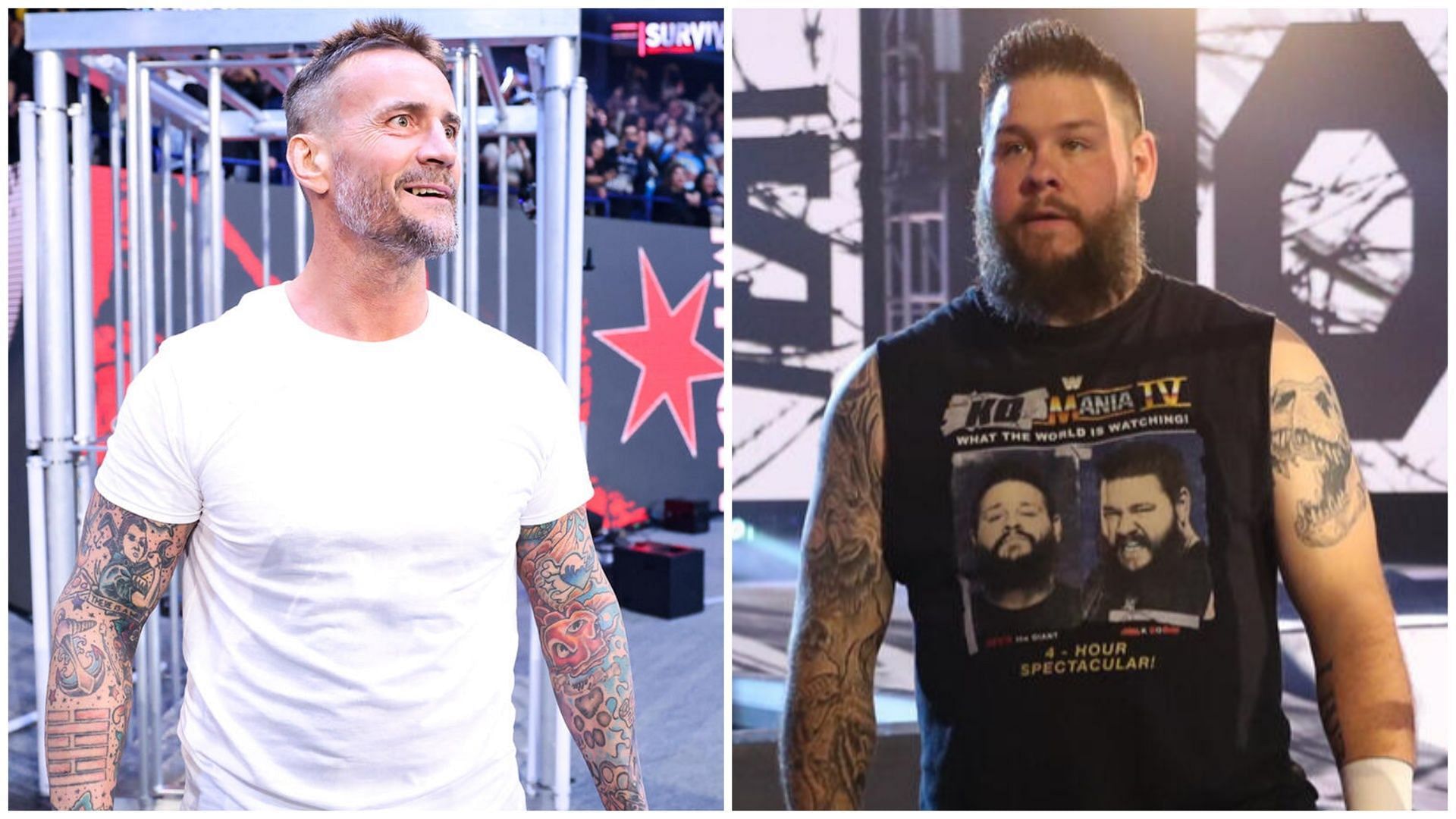 Kevin Owens gives honest response about CM Punk. (Photos: WWE.com)