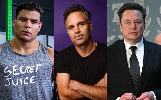 Paulo Costa slams Hollywood star Mark Ruffalo for comments on Elon Musk's X facing legal trouble in Brazil: "Go f**k yourself u f*g"
