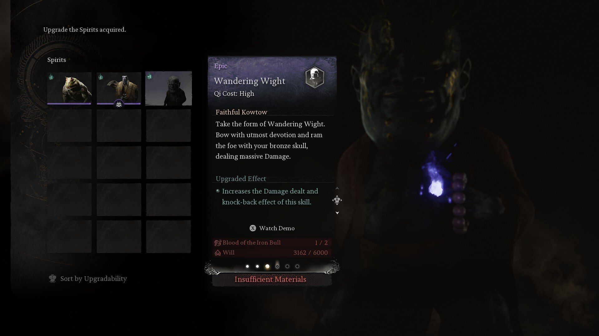 Wandering Wight is great at dealing prominent damage (Image via GameScience)