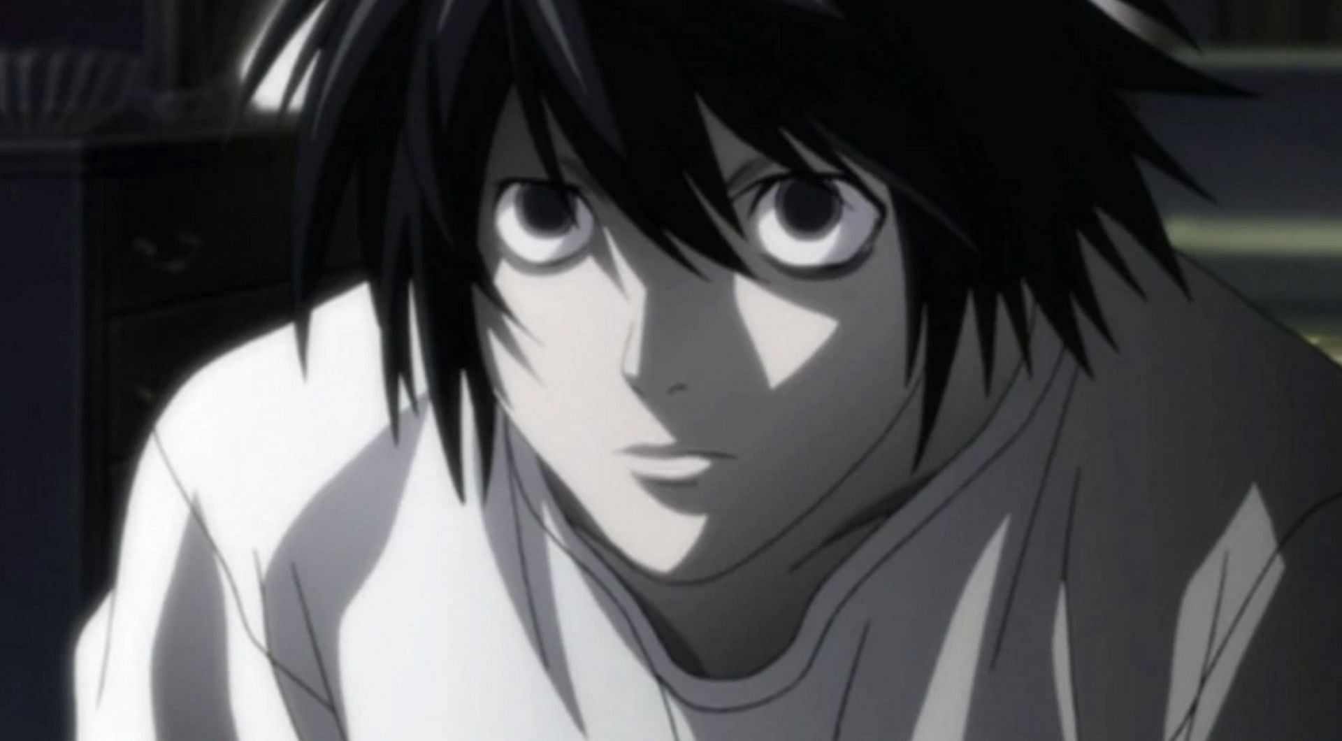 L Lawliet as seen in anime (Image via Madhouse)